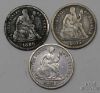 Picture of 1836-1888 Seated Liberty Dimes 10c (11pcs)