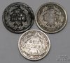 Picture of 1836-1888 Seated Liberty Dimes 10c (11pcs)