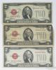 Picture of Series 1928, A, C, D, F, G $2 Federal Reserve Notes x30