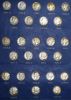 Picture of 1916-1945 Toned Mercury Dime Set 10c (76pcs) No 16-D or 42/41