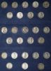 Picture of 1916-1945 Toned Mercury Dime Set 10c (76pcs) No 16-D or 42/41