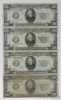 Picture of 1934-B Chicago $20 Federal Reserve Notes x4