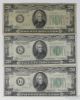 Picture of Series 1934-A Chicago $20 Federal Reserve Notes x17