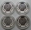 Picture of 2009 Abraham Lincoln Proof Commemorative Silver Dollar $1 (4pcs)