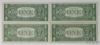 Picture of 1957 Silver Certificates x18 - *Star Notes, (3) Consecutive Serial (3) UNC $1 Notes