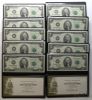 Picture of Uncirculated $2 Federal Reserve Notes in Monetary Exchange Gift Boxes x10