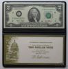 Picture of Uncirculated $2 Federal Reserve Notes in Monetary Exchange Gift Boxes x10