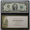 Picture of Uncirculated $2 Federal Reserve Notes in Monetary Exchange Gift Boxes x10