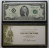 Picture of Uncirculated $2 Federal Reserve Notes in Monetary Exchange Gift Boxes x10