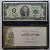 Picture of Uncirculated $2 Federal Reserve Notes in Monetary Exchange Gift Boxes x10