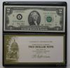 Picture of Uncirculated $2 Federal Reserve Notes in Monetary Exchange Gift Boxes x10