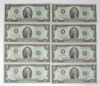 Picture of  1976 $2 Federal Reserve Notes w/ (13 Consecutive Serial Sets/ 62ct) 