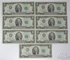 Picture of  1976 $2 Federal Reserve Notes w/ (13 Consecutive Serial Sets/ 62ct) 