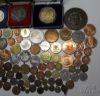 Picture of Assorted World/Foreign Tokens - Large and Small 