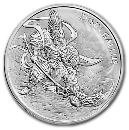 Picture of 2017 South Korea 1 oz Silver ZI:SIN Gallus BU