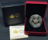 Picture of 2020 Canada $30 2oz Silver Maple Leaf Brooch Legacy Box/COA  