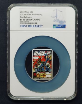 Picture of 2022 Niue $2 Proof G.I. Joe 40th Anniversary 1oz Silver PF70 Ultra Cam 