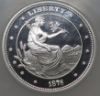 Picture of 2013 George T. Morgan $100 Union Proposed 1876 Design Private Issue 5oz Silver Proof 