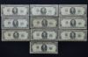 Picture of $100 Federal Reserve Notes 1950, 1950A, 1950B x3, 1950C x2, 1950D x3 $1000FV  