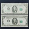 Picture of $100 Federal Reserve Notes 1950, 1950A, 1950B x3, 1950C x2, 1950D x3 $1000FV  