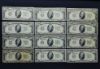 Picture of 12x Series 1934 $10 Federal Reserve Notes inc 2 Choice Consecutive Serial #'s 