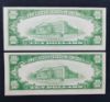 Picture of 12x Series 1934 $10 Federal Reserve Notes inc 2 Choice Consecutive Serial #'s 