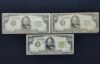 Picture of 9x Series 1934, A, B, D $50 Federal Reserve Notes 