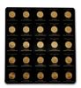 Picture of 25 x 1 g Canadian MapleGram Gold Coins (Carded) 