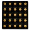 Picture of 25 x 1 g Canadian MapleGram Gold Coins (Carded) 