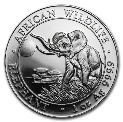 Picture of Somalia 1 oz Silver Elephant (Random Year)