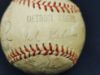 Picture of 1968 Detroit Tigers Team Signed Baseball including Al Kaline HOF