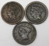 Picture of 13x 1840-1855 Braided Hair Large Cents 1c