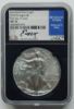 Picture of 2019-W Burnished American Silver Eagle Set of 3 MS70 NGC Signed F.D.I. 