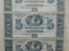 Picture of Citizens' Bank of Louisiana $5-$5-$5-$5 18__ Uncut Sheet Bilingual Unissued Notes 