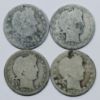 Picture of 15x 1893-1912 Better Date Barber Quarters 25c 