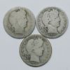 Picture of 15x 1893-1912 Better Date Barber Quarters 25c 