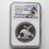 Picture of 2018-P Australia $2 Wedge Tailed Eagle Piedfort 2oz Silver PF70 UltraCam NGC