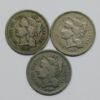 Picture of 11x 1865-1874 3 Cent Nickels 3CN 