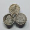 Picture of 14x 1849-1876  Seated Liberty Quarters 25c 