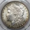 Picture of 1887/6 VAM 2 Top 100 Morgan Dollar $1 MS64 PCGS *Nice Rev Color!  