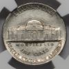 Picture of Jefferson Nickel 5c Obverse Die Break AU58 NGC US Mint Error  