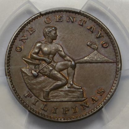 Picture of 1928-M Philippines 1c MS63BN PCGS 