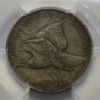 Picture of 1857 Flying Eagle Cent 1c AU Detail - Rim Damage PCGS  