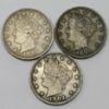 Picture of 7x 1899-1909 Liberty V Nickels 5c