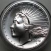 Picture of 2019-P 2.5oz Silver American Liberty High Relief Medal w/ Box & COA  