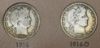 Picture of 1892-1916 Barber Quarter 25c Set in Dansco Album incl 68/74 Coins