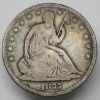 Picture of 1847-O, 1965-S, 1877-S Seated Liberty Half Dollars 50c 