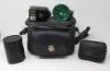 Picture of Vintage 35mm Camera Collection w/ 4 Cameras, Telephoto & Wide Lenses + Accessories  