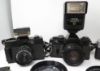 Picture of Vintage 35mm Camera Collection w/ 4 Cameras, Telephoto & Wide Lenses + Accessories  