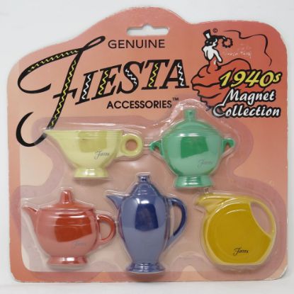 Picture of 1940's Style Fiesta Magnet Collection of 5 NIP